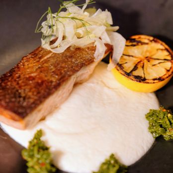 Ramsay's Kitchen - Crispy Skin Salmon - New American Near Me - Naperville, Illinois