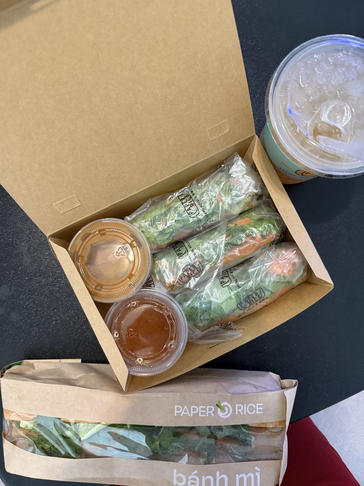 Food from Paper Rice