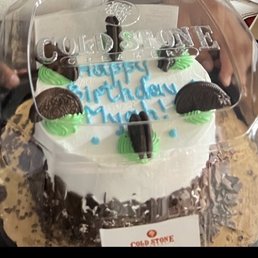Mmmmmmint Chip ice cream cake Mmmmmmint Chip ice cream cake