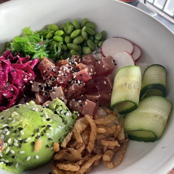 Spritz Stuart - Tuna Poke Bowl - Tapas/Small Plates Near Me - Stuart, Florida Spritz Stuart - Tuna Poke Bowl - Tapas/Small Plates Near Me - Stuart, Florida