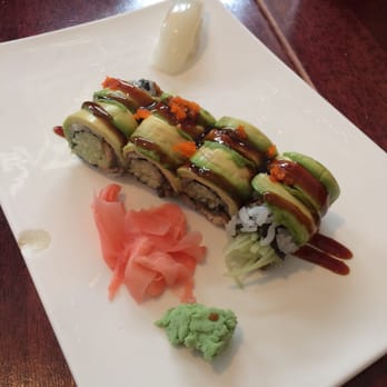 Sake Sushi - Dragon roll, would order this again - Sushi Bars Near Me - Brooklyn, New York Sake Sushi - Dragon roll, would order this again - Sushi Bars Near Me - Brooklyn, New York