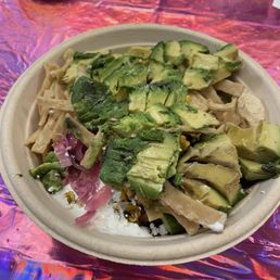 Harissa avocado bowl Harissa avocado bowl