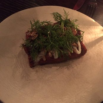Oberlin - Slow Roasted Carrots with Crème Fraîche, and Sunflower Seeds, Dill - New American Near Me - Providence, Rhode Island