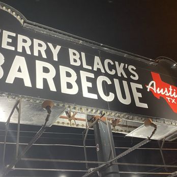 Terry Black's Barbecue - Sign - Barbeque Near Me - Austin, Texas Terry Black's Barbecue - Sign - Barbeque Near Me - Austin, Texas