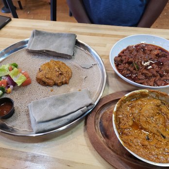 Nazrawi Ethiopian Restaurant - We had Shiro sikora and awaze tibs....so yummy worth trying - Ethiopian Near Me - Silver Spring, Maryland Nazrawi Ethiopian Restaurant - We had Shiro sikora and awaze tibs....so yummy worth trying - Ethiopian Near Me - Silver Spring, Maryland