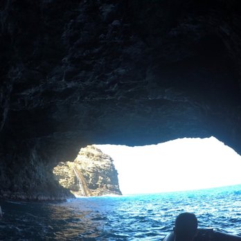 Na Pali Pirates - boating out of a sea cave! - Boat Tours Near Me