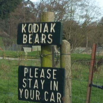 Olympic Game Farm - The amazing thing is I'm sure the sign is necessary... - Zoos Near Me - Sequim, Washington Olympic Game Farm - The amazing thing is I'm sure the sign is necessary... - Zoos Near Me - Sequim, Washington
