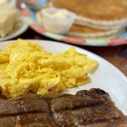 Irene's Burger's Cafe - Top Sirloin Steak and Eggs