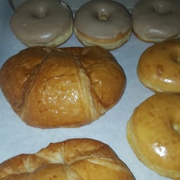 Maple cover donuts & buttery crisp croissants are a must