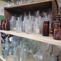 1800's antique bottles