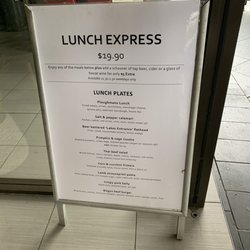 Gpo - Lunch menu.