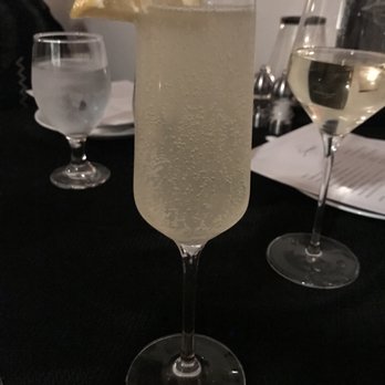 Schymik's Kitchen - French 75 that I requested - American Near Me - Evansville, Indiana