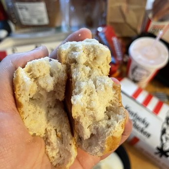 KFC - Rock hard biscuit - Fast Food Near Me - Rockaway, New Jersey