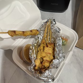 O-R THAI - The tiniest Chicken Satay I've ever seen. - Thai Near Me - Agoura Hills, California O-R THAI - The tiniest Chicken Satay I've ever seen. - Thai Near Me - Agoura Hills, California