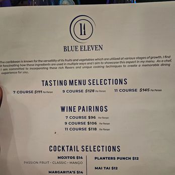 Blue 11 - Seafood Near Me - Saint Thomas, Virgin Islands