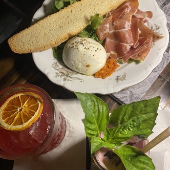 Bunbury - Burrata with Prosciutto Plate - Argentine Near Me - Miami, Florida