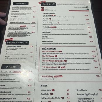 All About Pho - Menu - Vietnamese Near Me - Cerritos, California