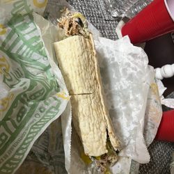 Subway - Badly wrapped wrap