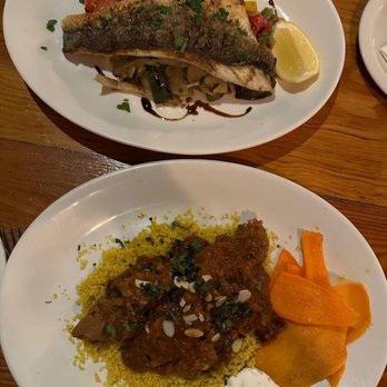 Grumbles - Freshly caught tilapia and Lamb with quinoa - British Near Me - London, XGL Grumbles - Freshly caught tilapia and Lamb with quinoa - British Near Me - London, XGL