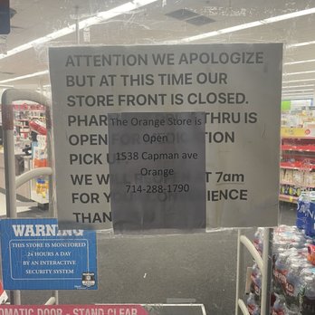 Walgreens - Randomly closed for no reason - Drugstores Near Me - Tustin, California
