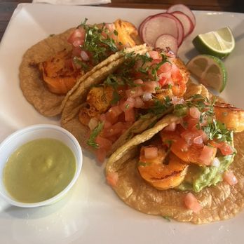 Juan More Taco - TACO TRIO - SHRIMP - Mexican Near Me - Richmond, Virginia