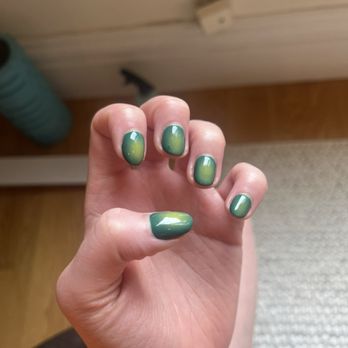 LUX SF - Soft gel green/yellow aura (~$80 + tip) - Nail Salons Near Me - San Francisco, California LUX SF - Soft gel green/yellow aura (~$80 + tip) - Nail Salons Near Me - San Francisco, California