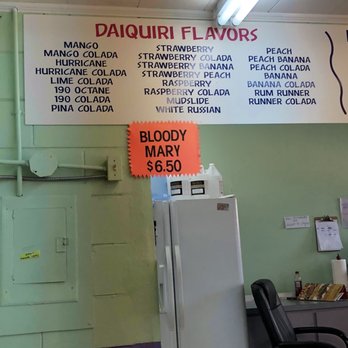 Daiquiri Shack - Drink selection - Bars Near Me - Panama City Beach, Florida Daiquiri Shack - Drink selection - Bars Near Me - Panama City Beach, Florida
