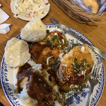 Cracker Barrel Old Country Store - And my was the maple and cheese chicken which was delicious! - Breakfast & Brunch Near Me - Spring Hill, Florida