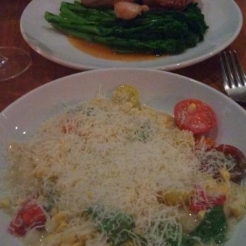 Louie - Sweet corn ravioli and roasted chicken - Italian Near Me - Clayton, Missouri Louie - Sweet corn ravioli and roasted chicken - Italian Near Me - Clayton, Missouri