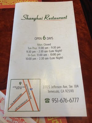 Photo of Shanghai Restaurant - Temecula, CA, US.