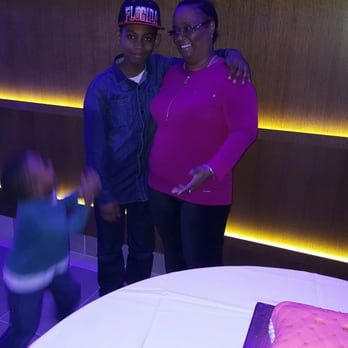 Jimmy's Grand Cafe - My mom's her grandson and great nephew  at her birthday dinner at Jimmys Grand Cafe - Diners Near Me - Bronx, New York