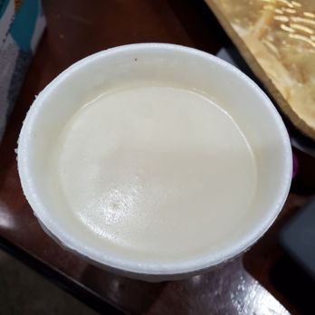 Shatila Bakery - Dearborn - This is their so called syrup. Looks like sour milk! - Desserts Near Me - Dearborn, Michigan Shatila Bakery - Dearborn - This is their so called syrup. Looks like sour milk! - Desserts Near Me - Dearborn, Michigan