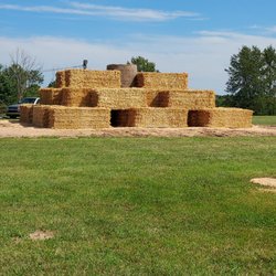 Sissons' Pumpkin Patch - Straw Fort