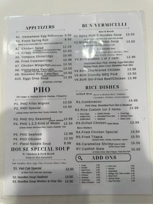 Menu photo 4 Pho Viet Cali Reseda, CA Menu photo 4 Pho Viet Cali Reseda, CA