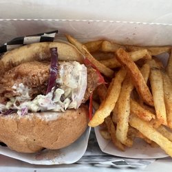 Bang Bang Sando! Fries are good