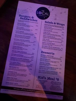 Menu photo 1 The Local Hendersonville, TN Menu photo 1 The Local Hendersonville, TN