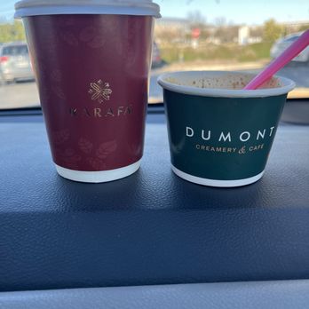 Dumont Creamery & Cafe - Small mocha latte and single-shot affogato - Bubble Tea Near Me - Round Rock, Texas Dumont Creamery & Cafe - Small mocha latte and single-shot affogato - Bubble Tea Near Me - Round Rock, Texas