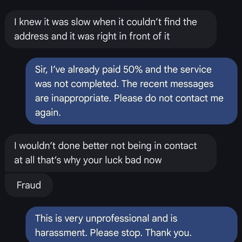 Twist & Cutz - Unprofessional, rude and insulting text messages from Corey Lee Moore - Barbers Near Me - Los Angeles, California Twist & Cutz - Unprofessional, rude and insulting text messages from Corey Lee Moore - Barbers Near Me - Los Angeles, California