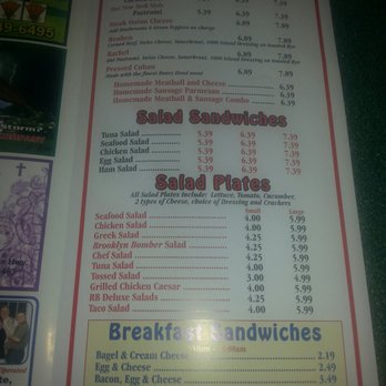 Brooklyn Deli Too - Other half of menu - Delis Near Me - Inverness, Florida Brooklyn Deli Too - Other half of menu - Delis Near Me - Inverness, Florida