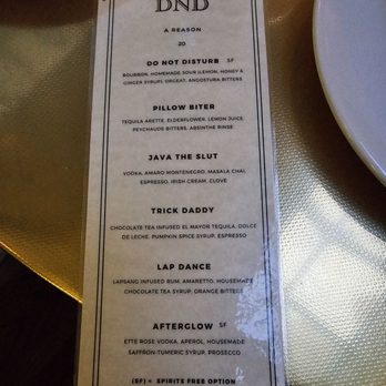Do Not Disturb - Libations con't - Speakeasies Near Me - New York, New York