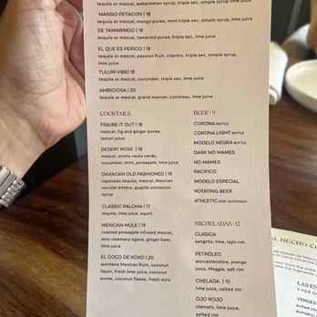 Koko - Menu - Bars Near Me - Miami, Florida