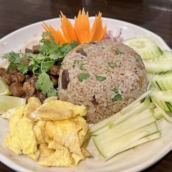 Yummy Thai Flower Mound Best Authentic Thai Food Restaurant TX - Kapi fried rice set - Thai Near Me - Flower Mound, Texas Yummy Thai Flower Mound Best Authentic Thai Food Restaurant TX - Kapi fried rice set - Thai Near Me - Flower Mound, Texas