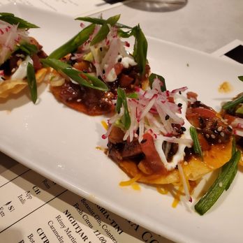 Cooper’s Hawk Winery & Restaurant - BBQ pork tostadas. They were excellent - New American Near Me - Dania Beach, Florida Cooper’s Hawk Winery & Restaurant - BBQ pork tostadas. They were excellent - New American Near Me - Dania Beach, Florida