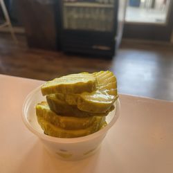 Halleys West - Best pickles I've ever had