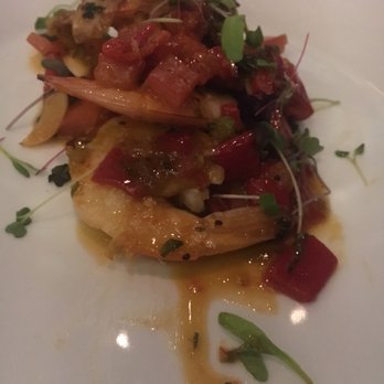 AnQi Bistro - Sweet chili prawn scampi - Asian Fusion Near Me - Costa Mesa, California