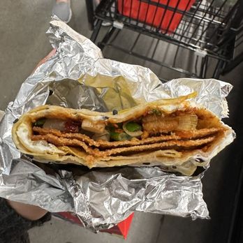 Master Bing x Firebite Burger - Crawfish jianbing - Chinese Near Me - Kent, Washington