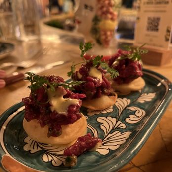 Pink Mamma - Beef Tartare - Steakhouses Near Me - Paris, 75 Pink Mamma - Beef Tartare - Steakhouses Near Me - Paris, 75