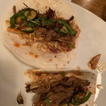 Big Hart Brewing Company - Korean Brisket tacos--these were actually pretty decent - Breweries Near Me - Hart, Michigan