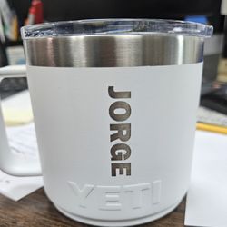 Fine Laser Cut, Inc. - Custom laser engraving on yeti
