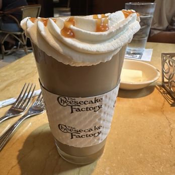 The Cheesecake Factory - Nov 2024 Caramel Royale Macchiato - Desserts Near Me - San Antonio, Texas